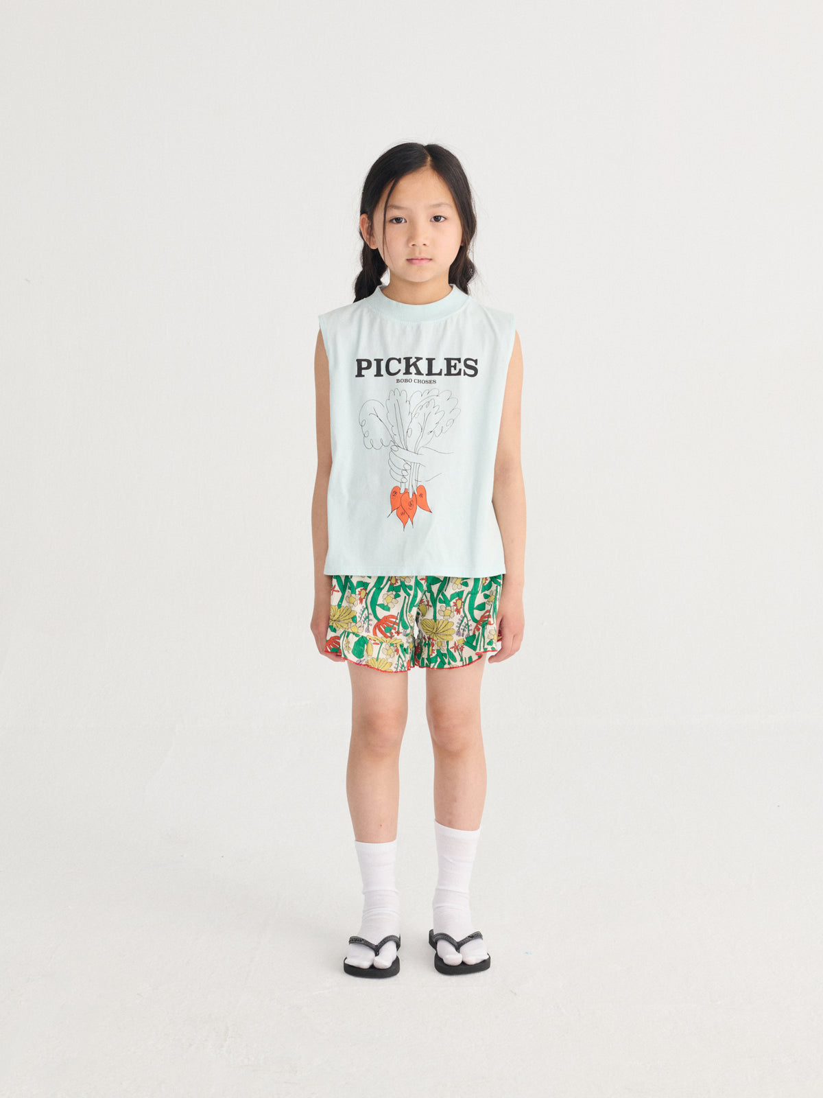 Shorts woven Color Herbalist all over