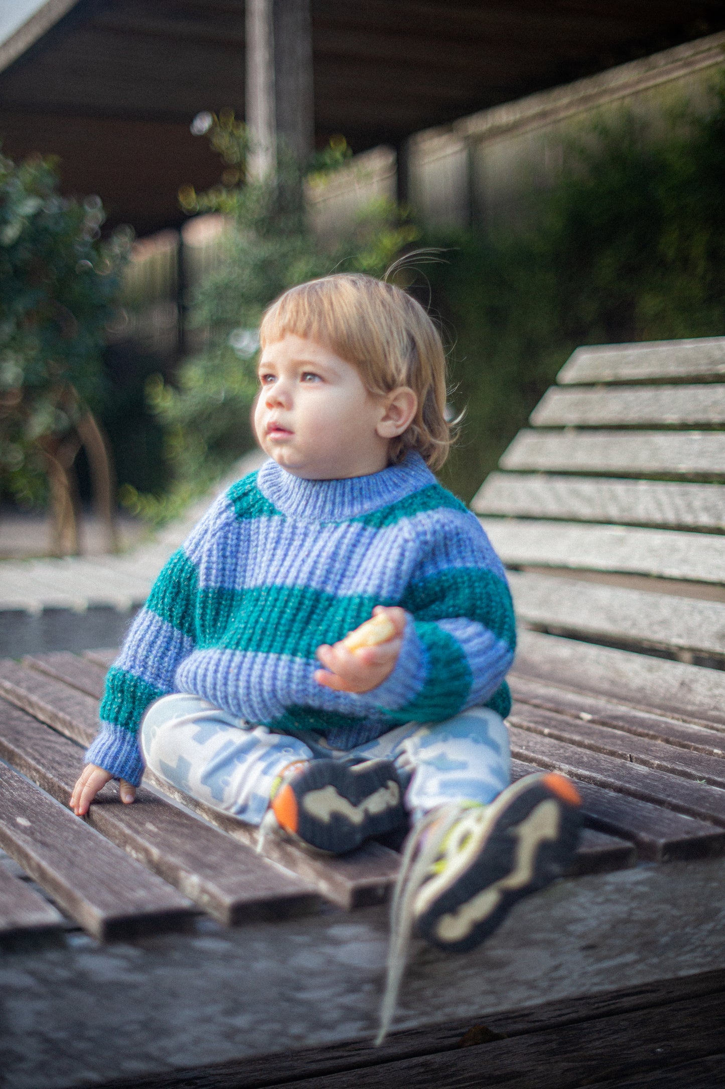 Buzo Big Stripes - TALLE 8