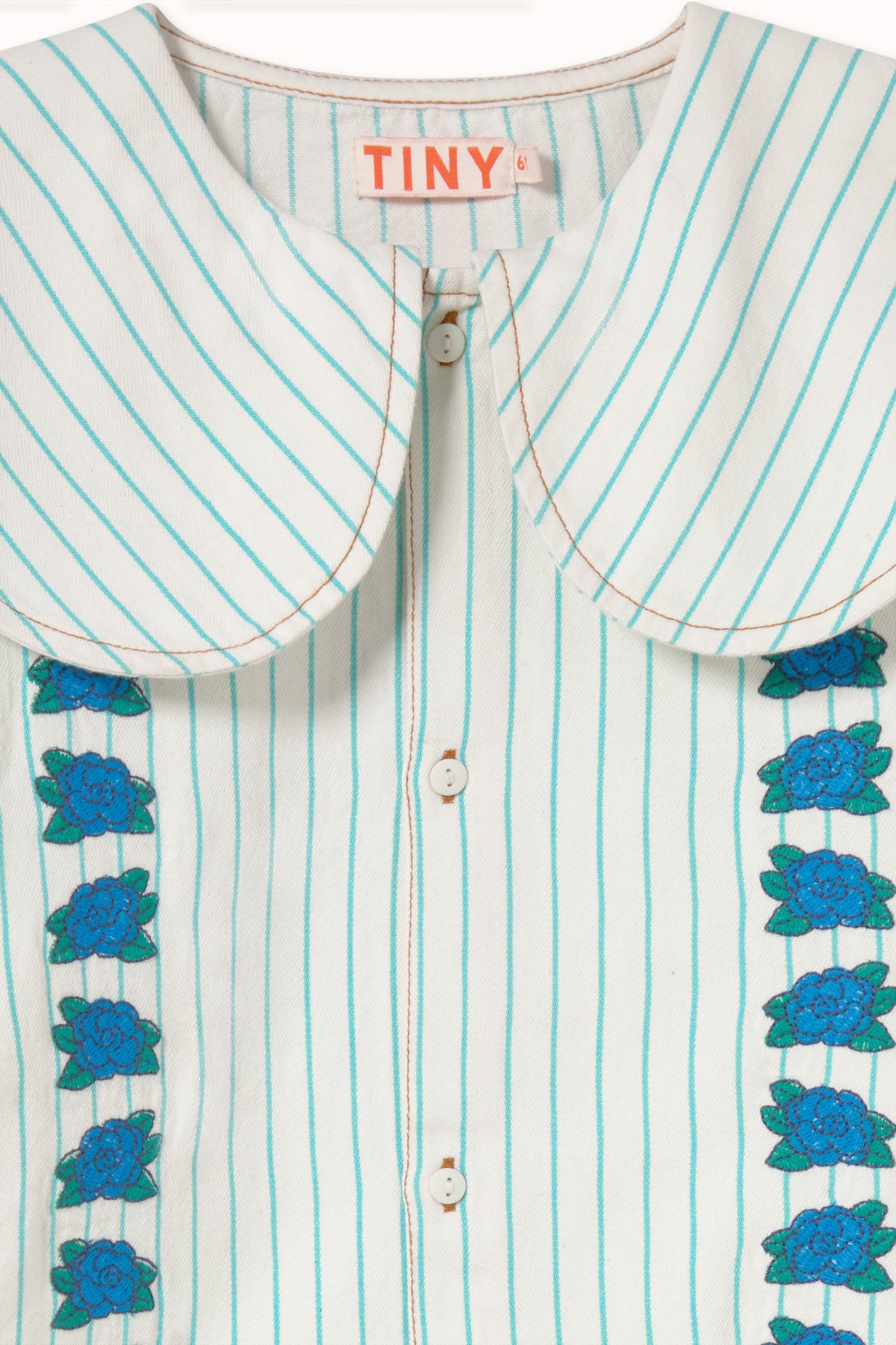 Vestido Mini Blue Flowers
