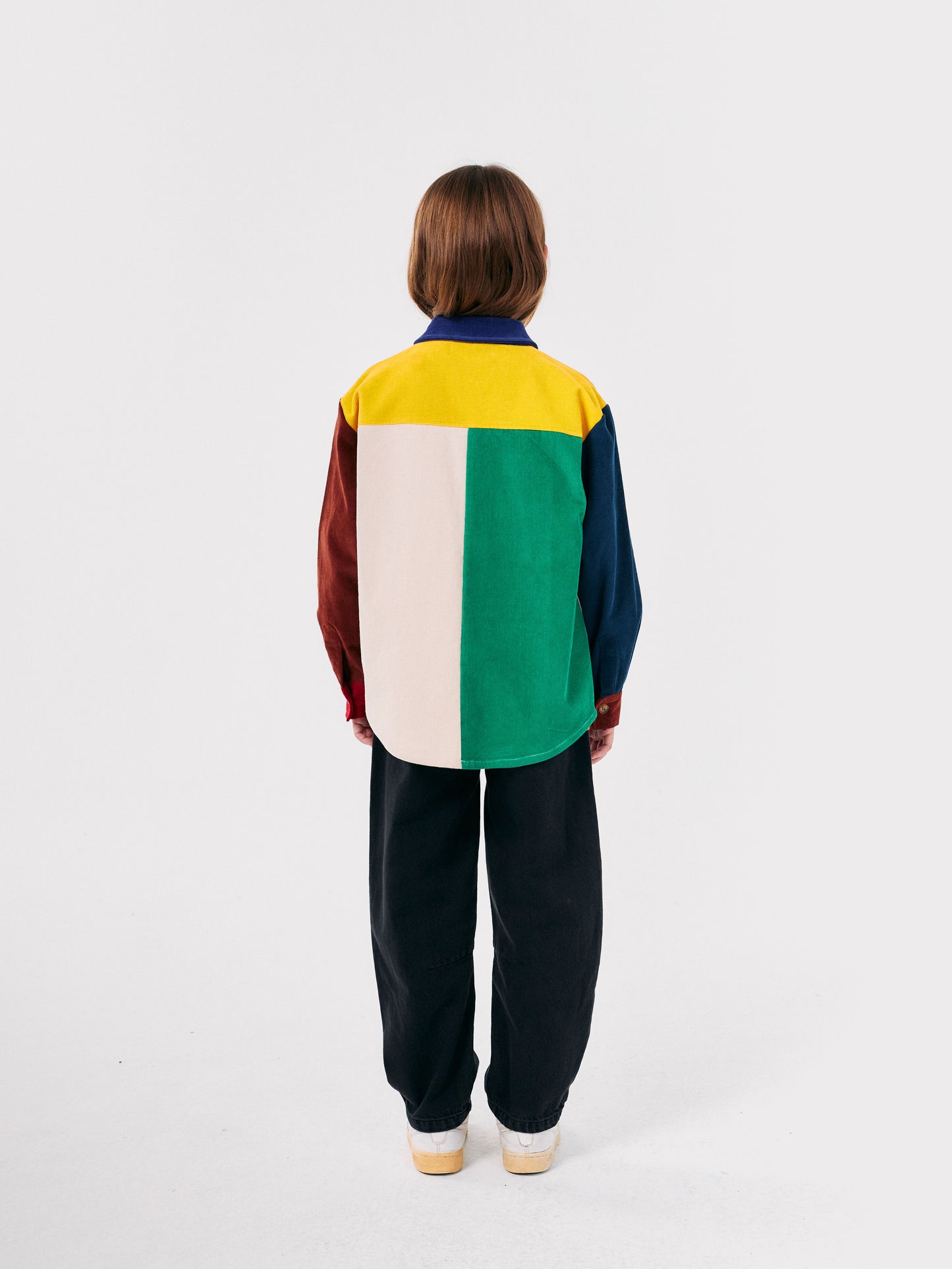 Camisa Corduroy Color Block - TALLE 6