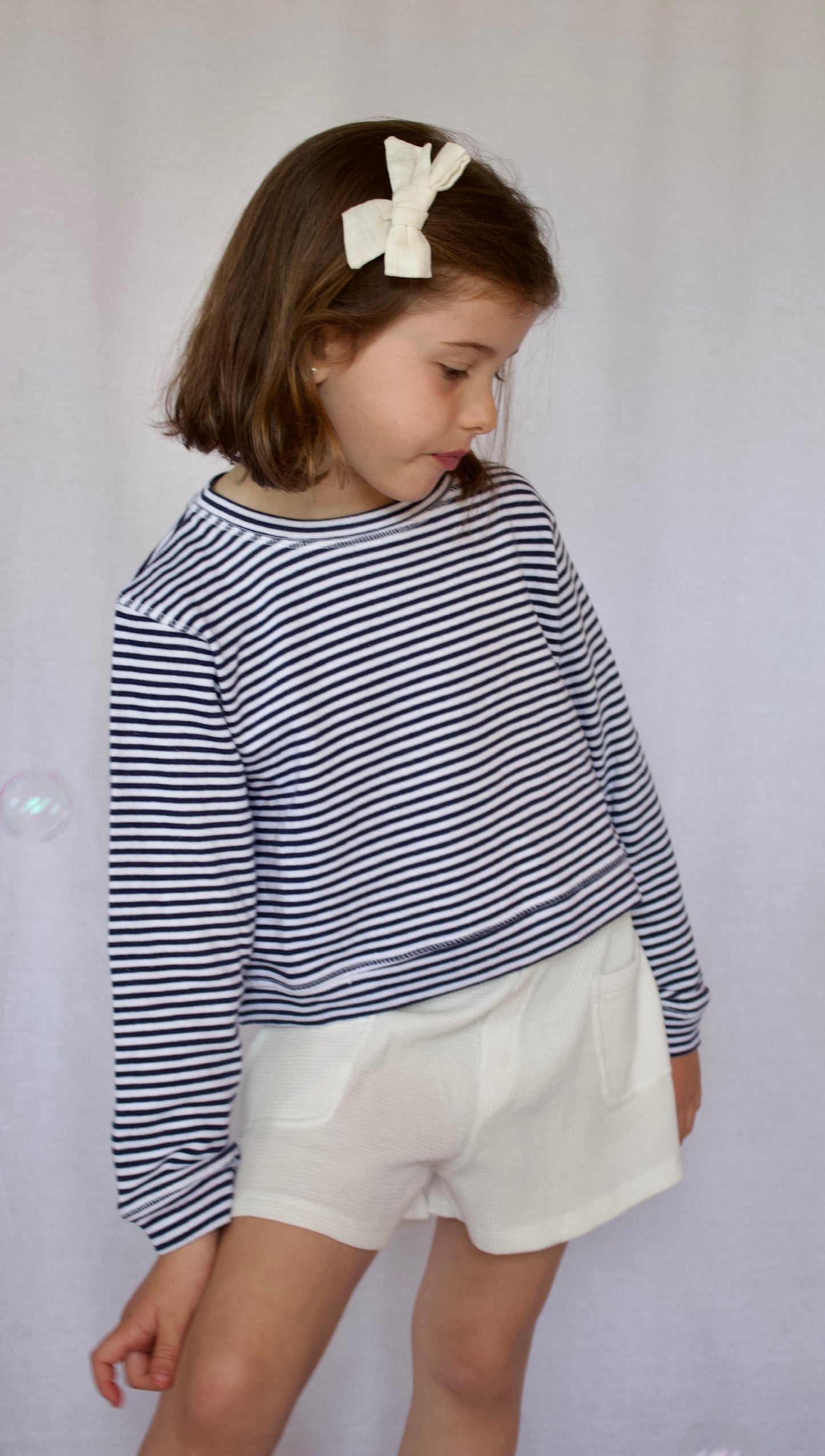 Buzo rayas marino - TALLE 7