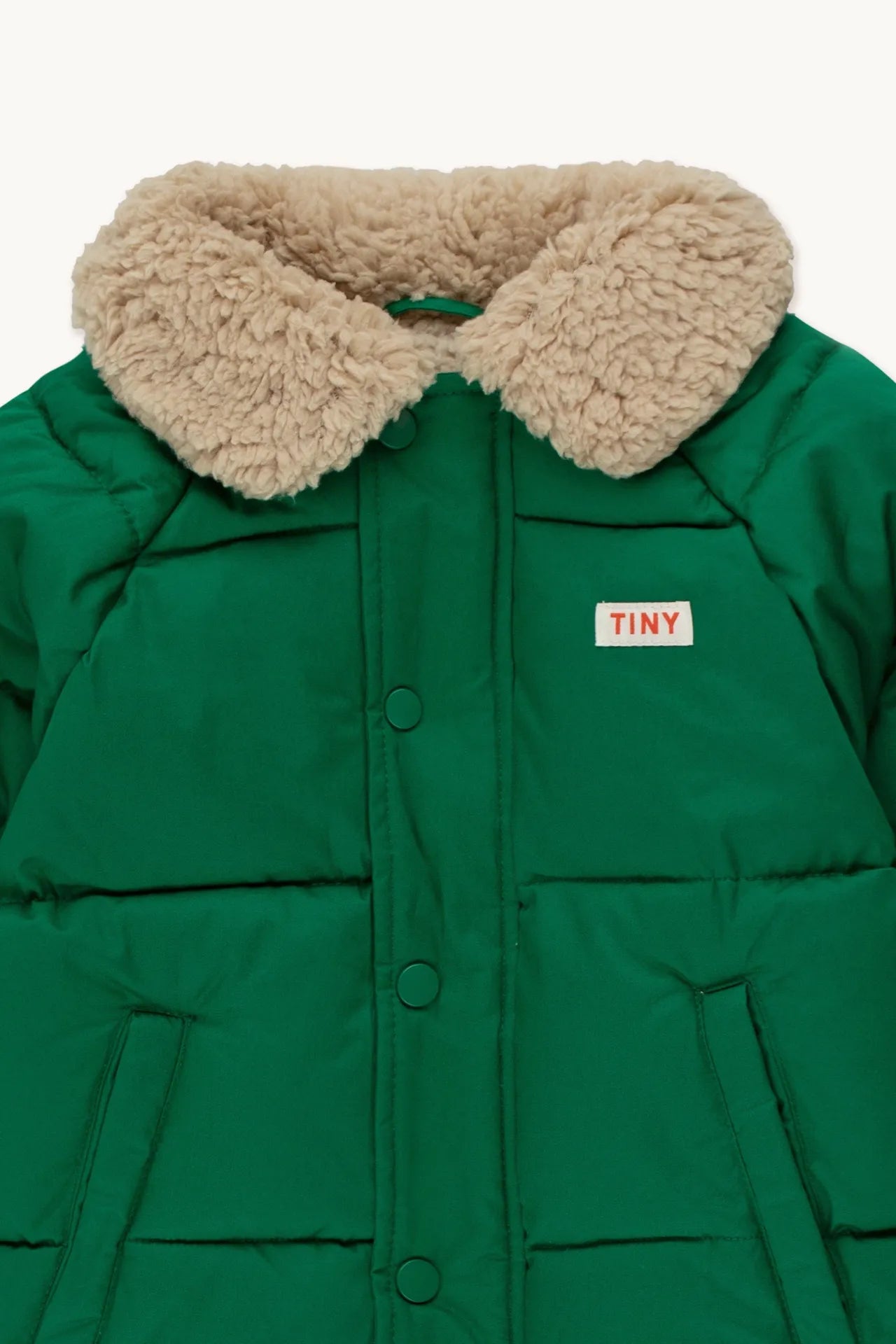 Campera acolchada verde - TALLE 10