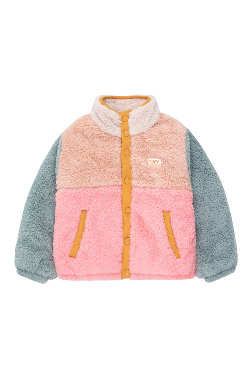 Campera Polar Sherpa rosa