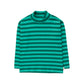 Polera Stripes Rib verde