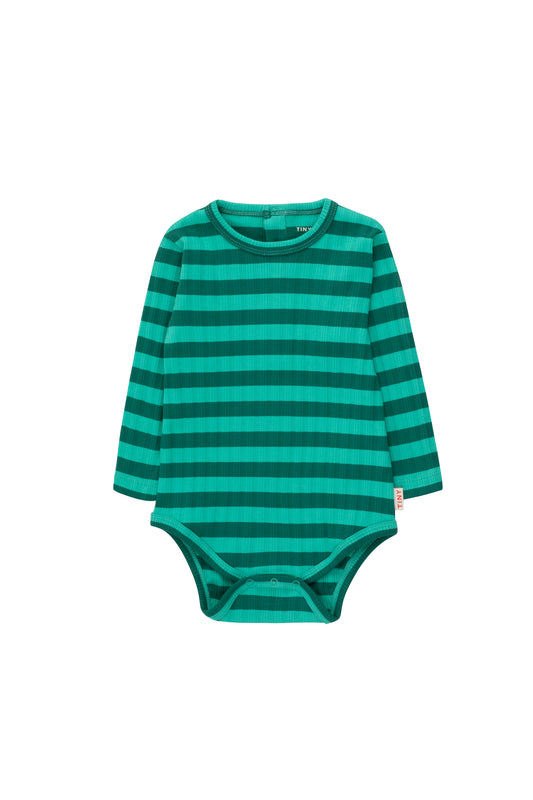 Body Stripes Verde Rib