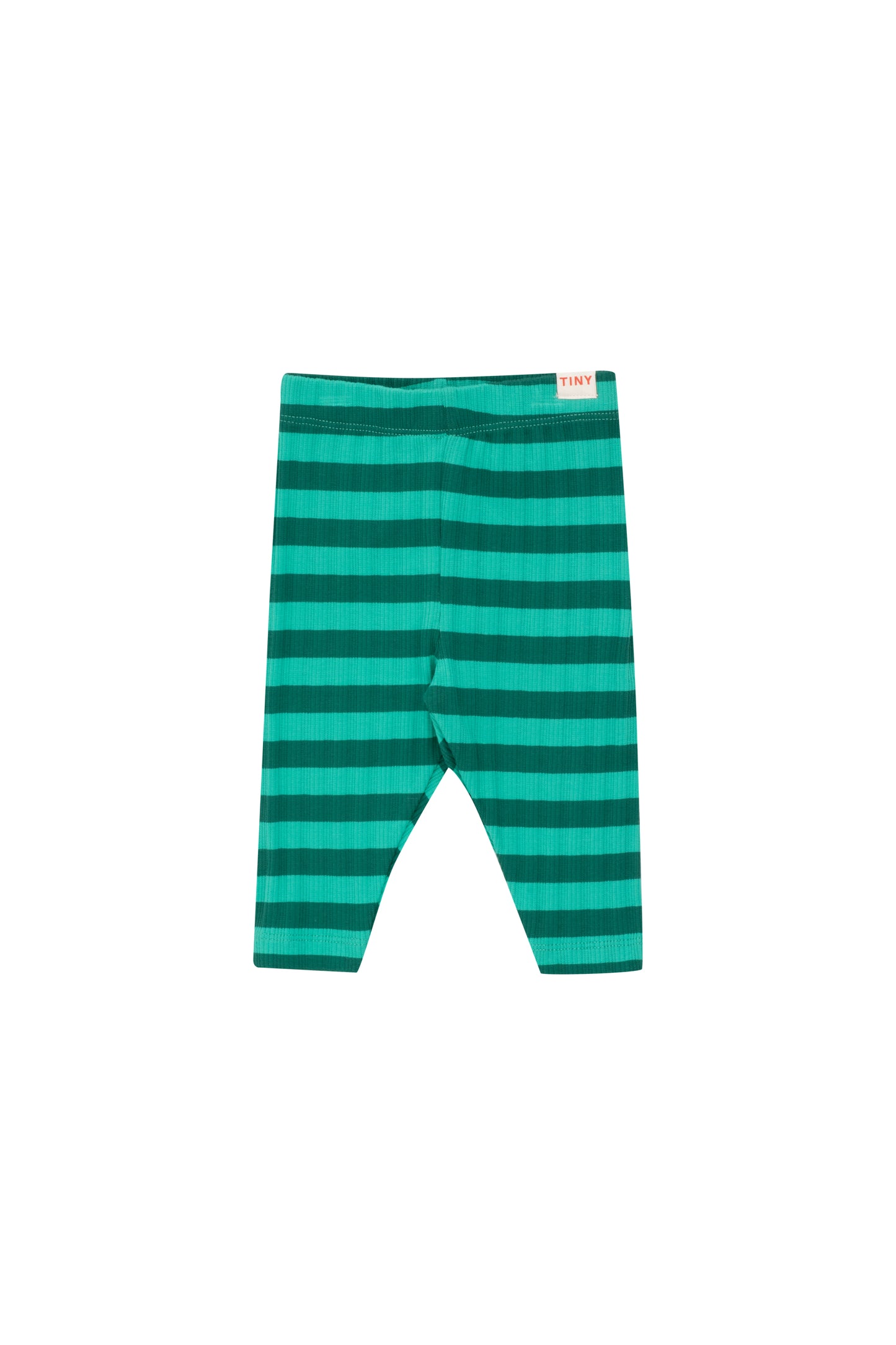 Leggings Stripes Verde Rib