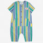 Mono Denim Multicolor Stripes - TALLE 12 MESES