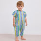 Mono Denim Multicolor Stripes - TALLE 12 MESES