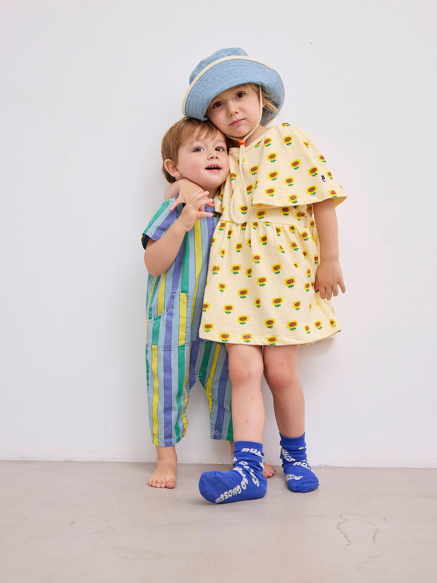 Mono Denim Multicolor Stripes - TALLE 12 MESES