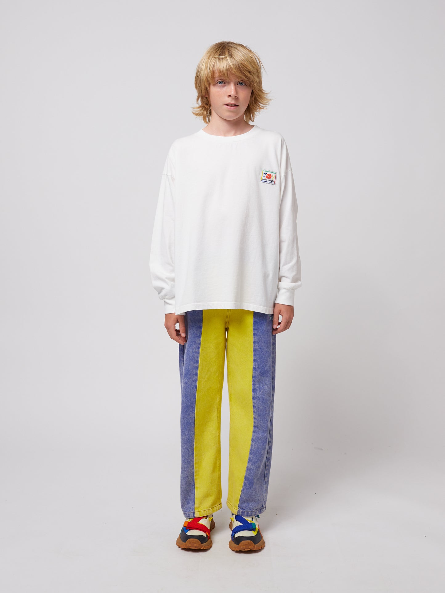 Pantalon jean Color Block - TALLE 2