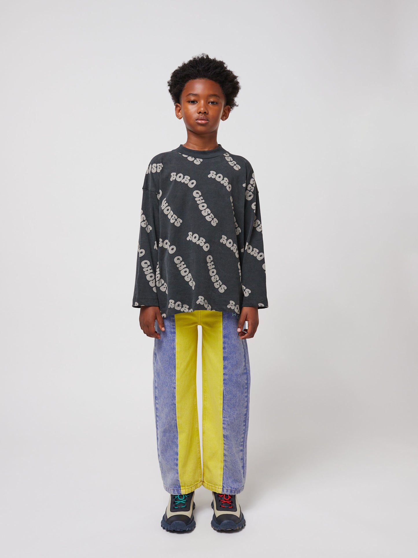 Pantalon jean Color Block - TALLE 2