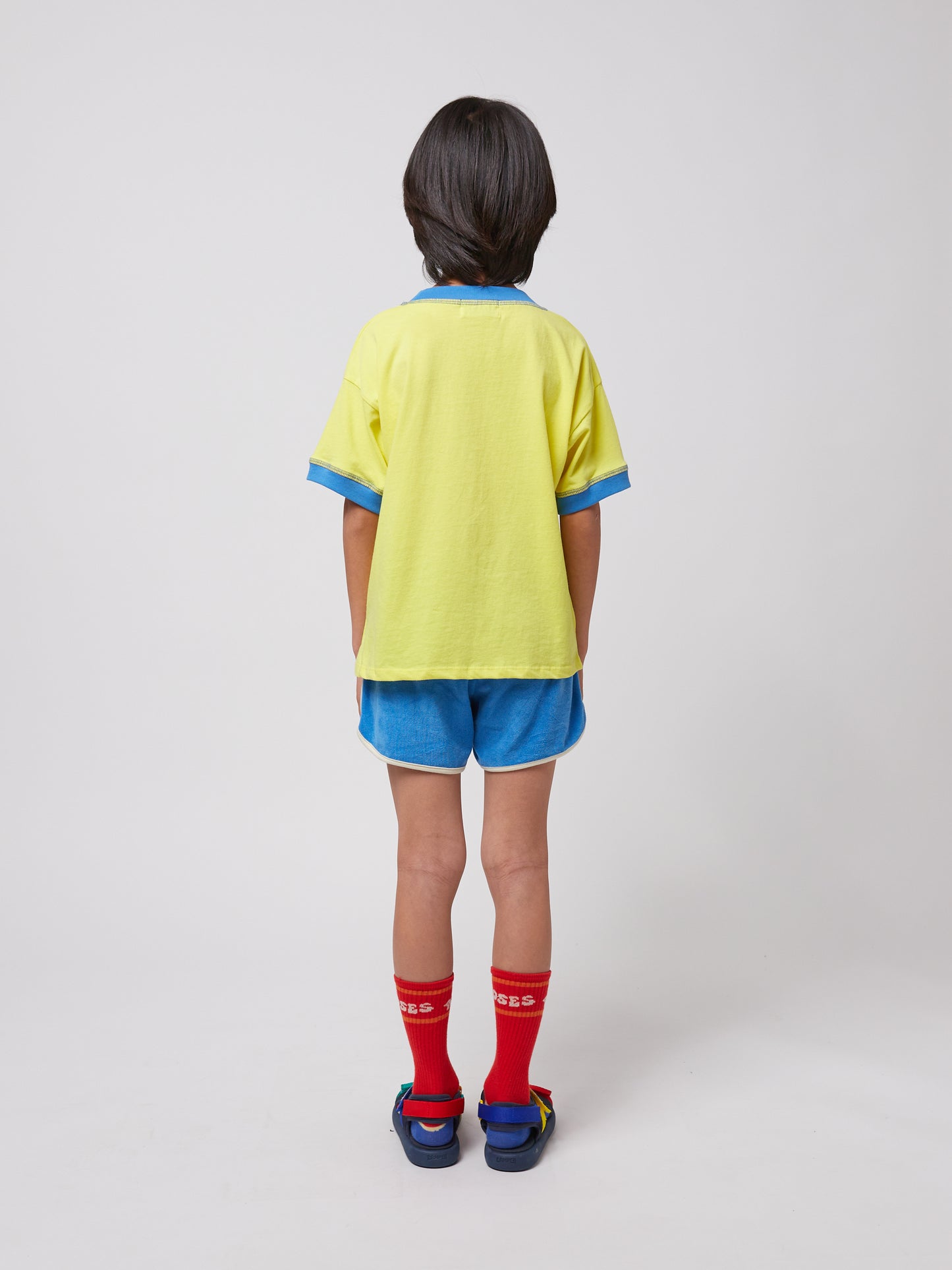 Short Terry Smile Color Block - TALLE 6