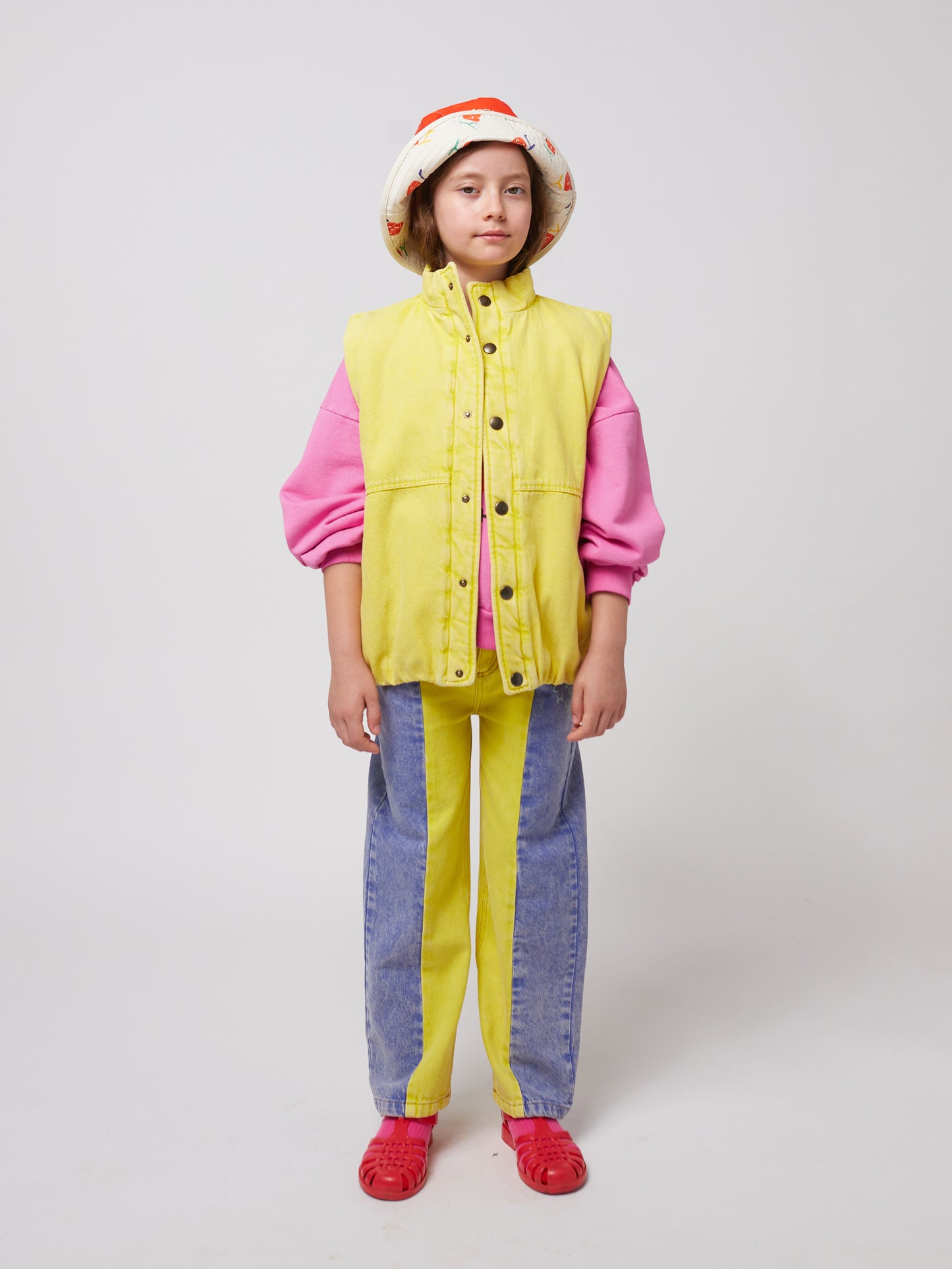 Pantalon jean Color Block - TALLE 2