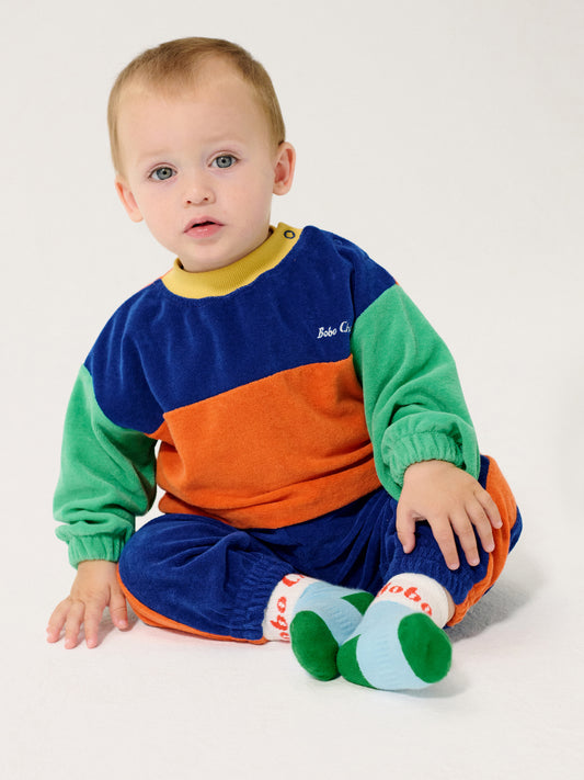 Buzo terry Color Block