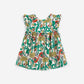 Vestido woven Color Herbalist all over