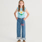 Musculosa ruffled Pixel Daisy