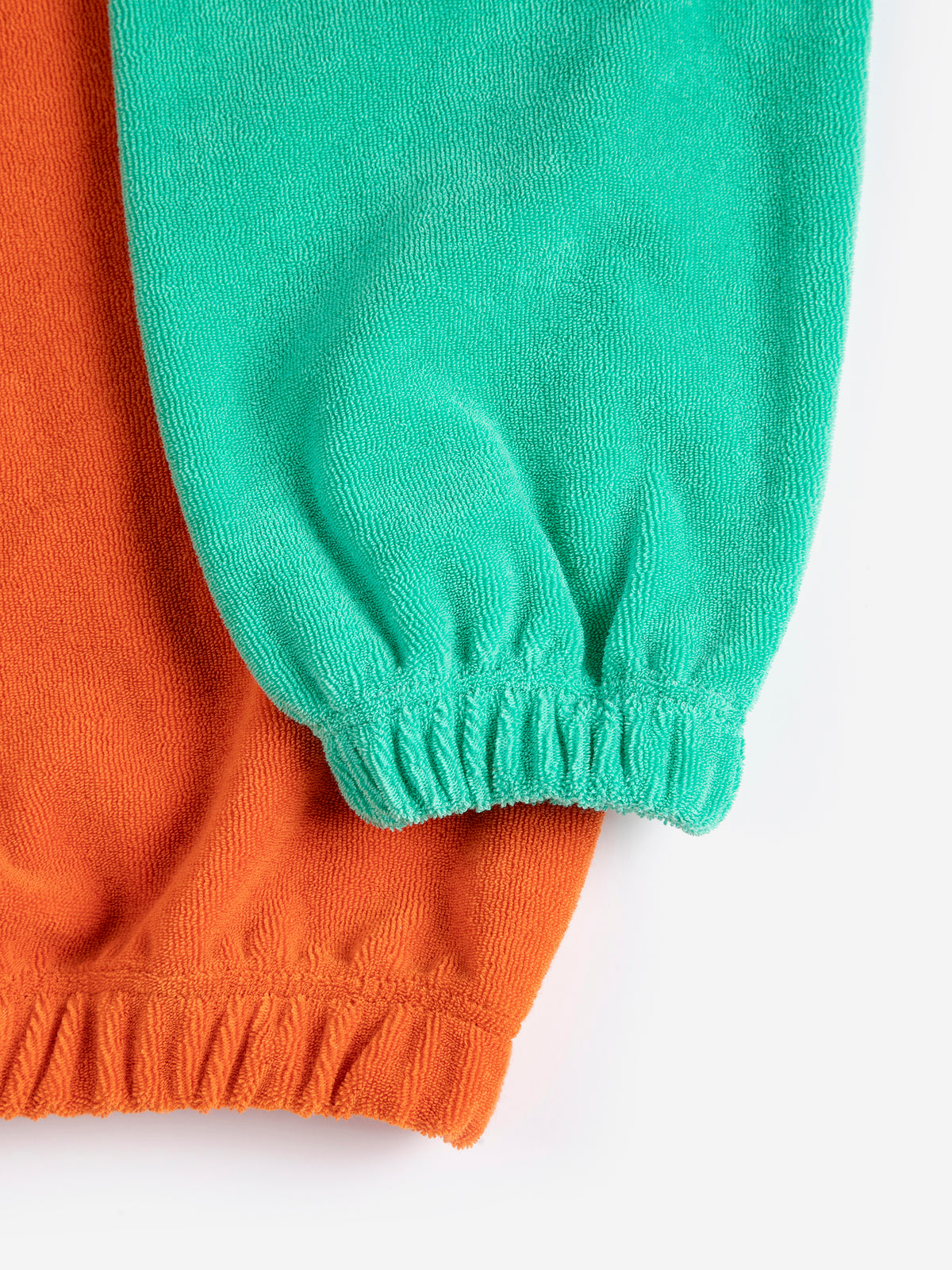 Buzo terry zipped Color Block