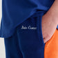 Pantalon jogger terry Color Block amarillo