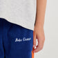 Pantalon jogger terry Color Block amarillo