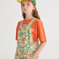 Enterito woven Color Herbalist all over