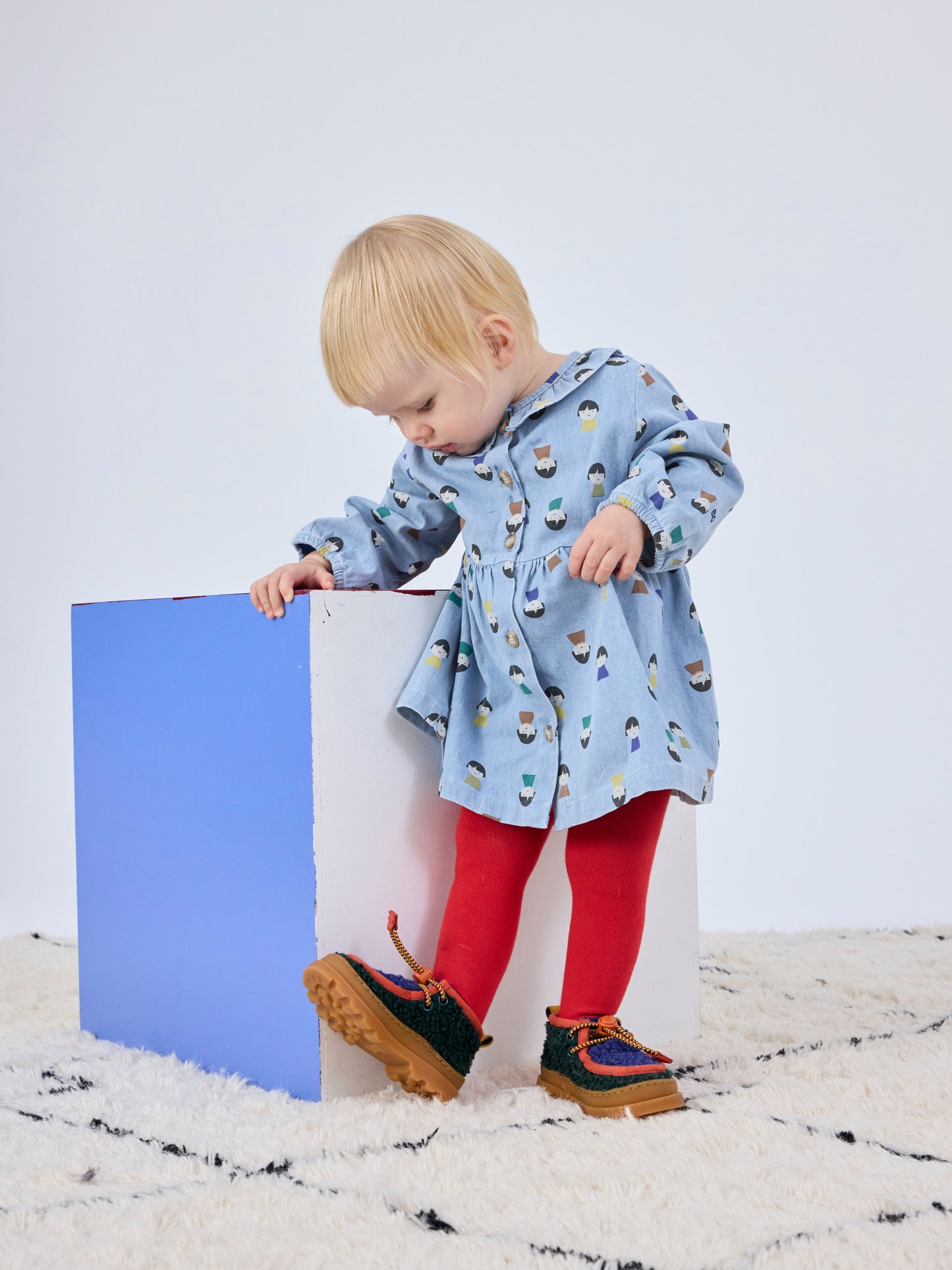 Vestido Game Pawns Light Denim