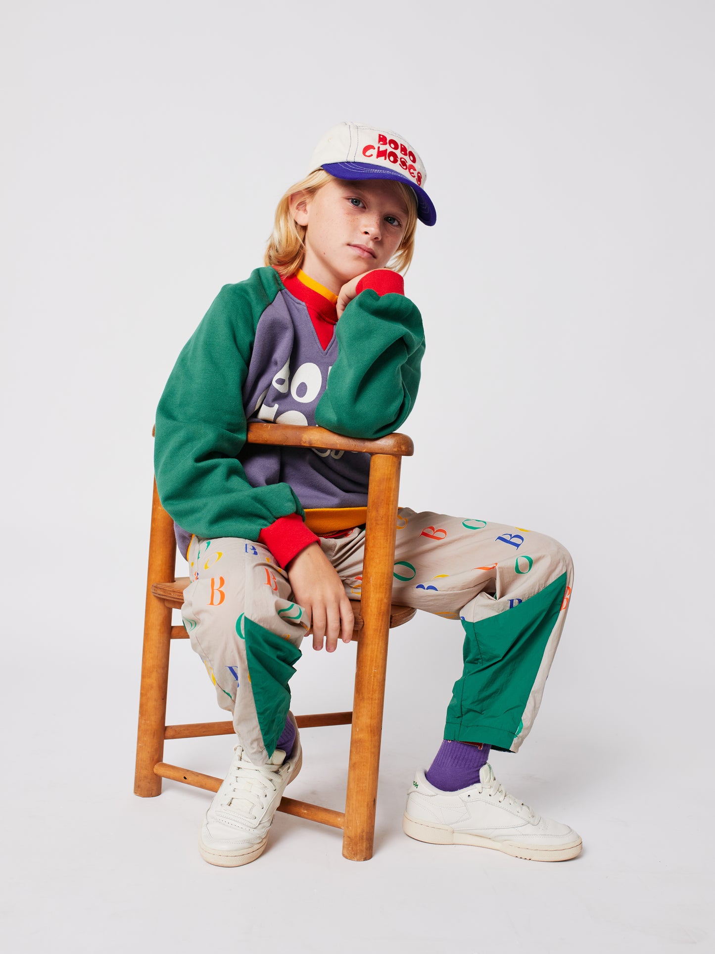 Buzo Ranglan Bobo Choses Color block