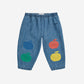 Pantalón denim Multicolor