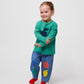 Pantalón denim Multicolor