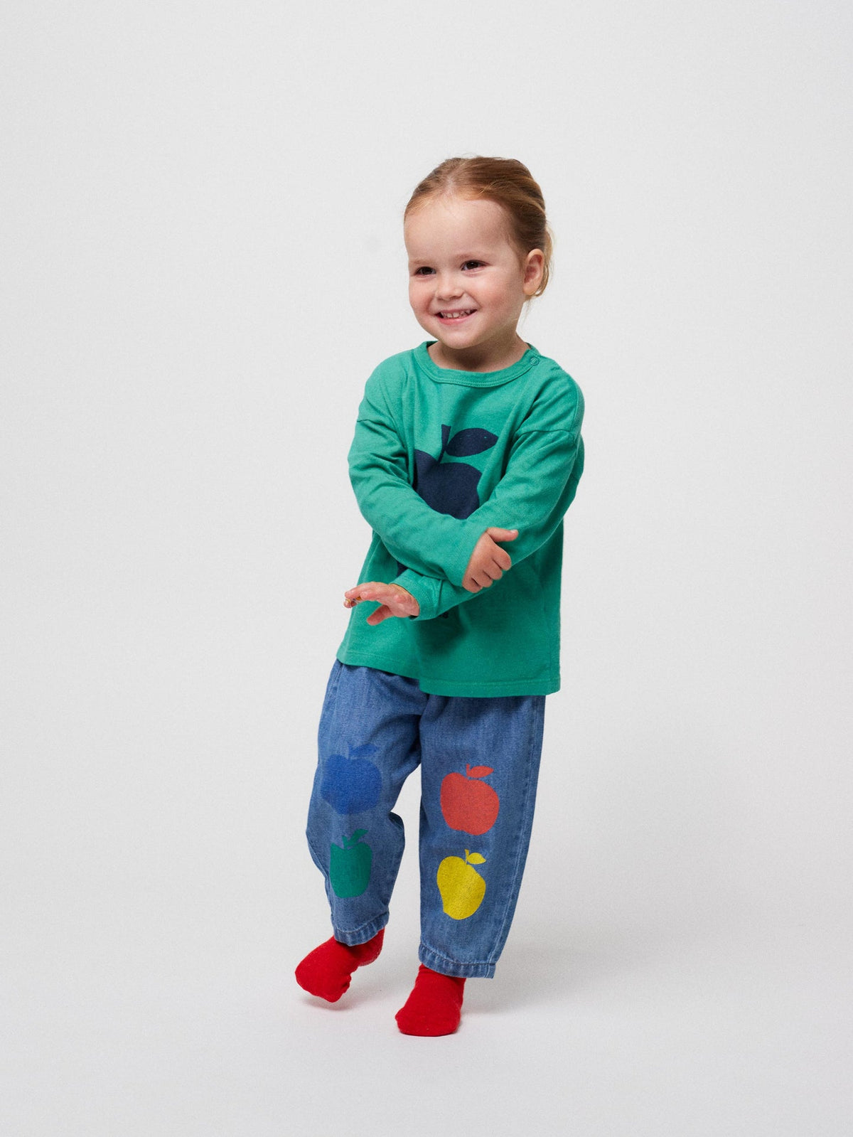 Pantalón denim Multicolor