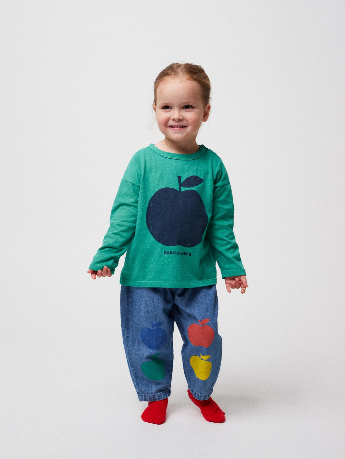 Pantalón denim Multicolor