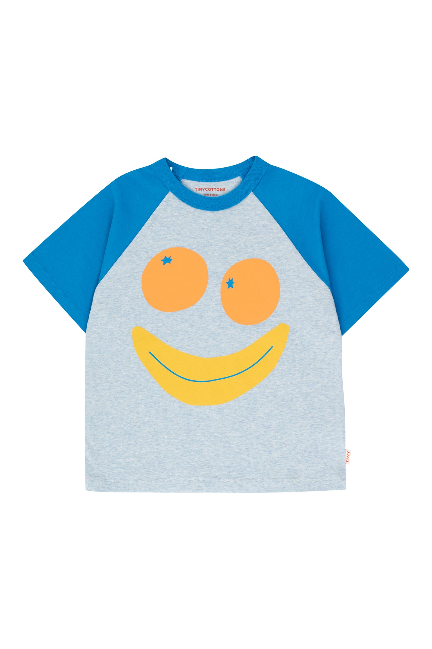 Remera Color Block Smile