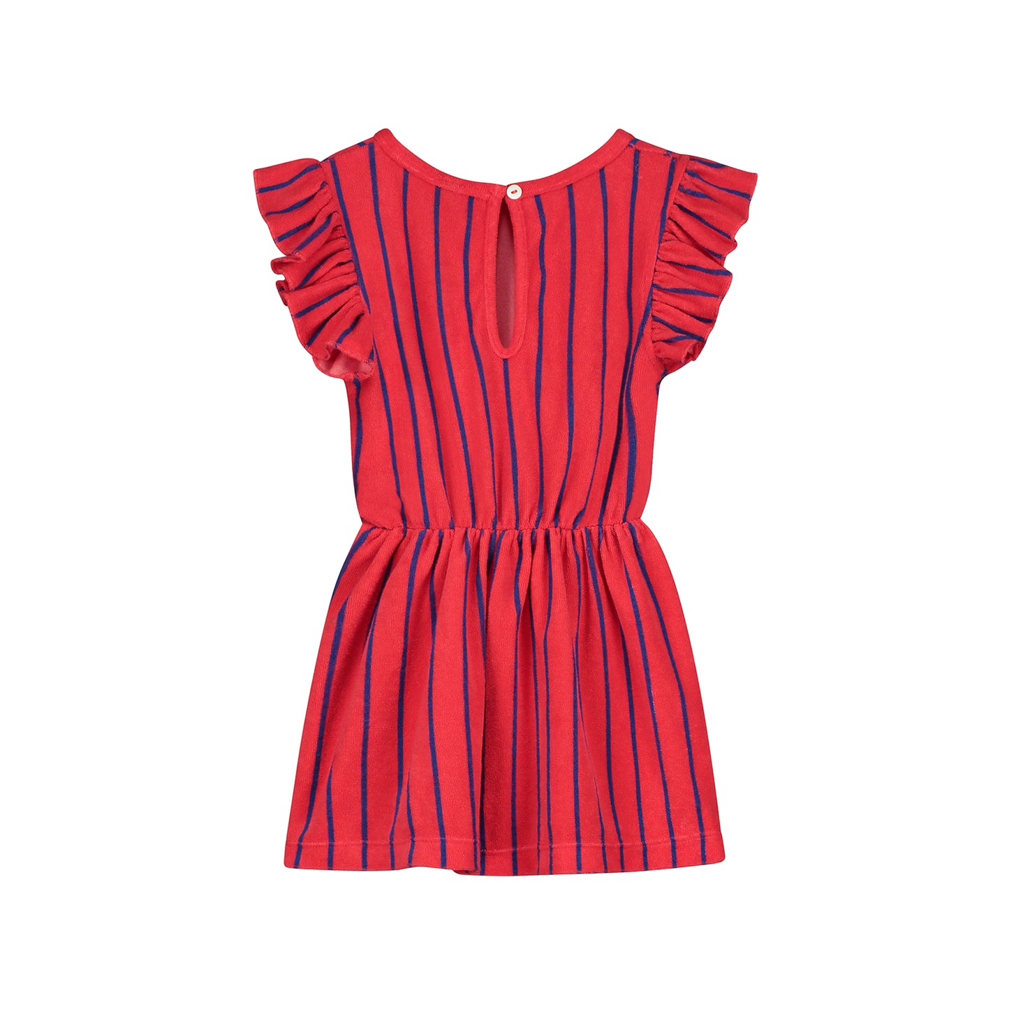 Vestido Terry Stripes rojo