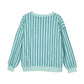 Buzo Terry Stripes Acqua