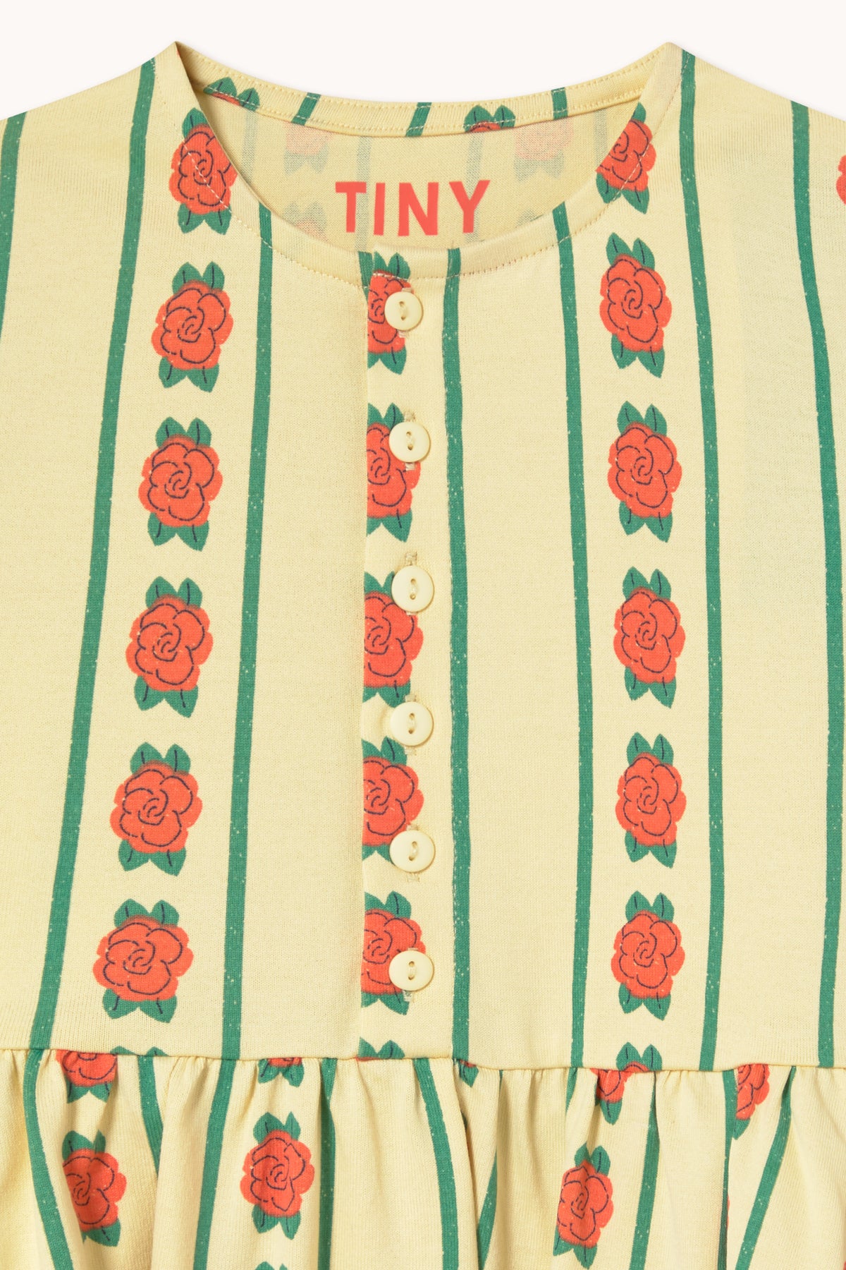Vestido Rose Pattern