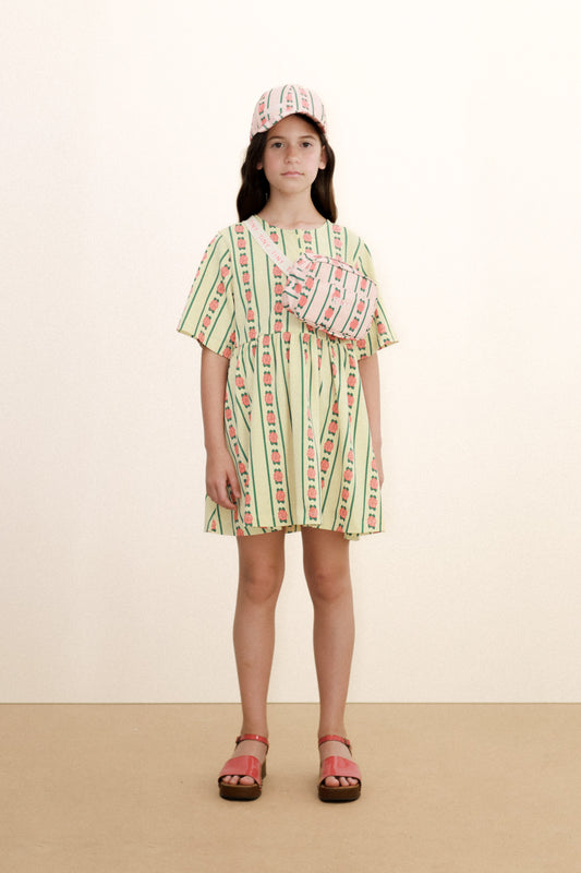 Vestido Rose Pattern