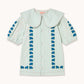 Vestido Mini Blue Flowers