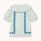 Vestido Mini Blue Flowers