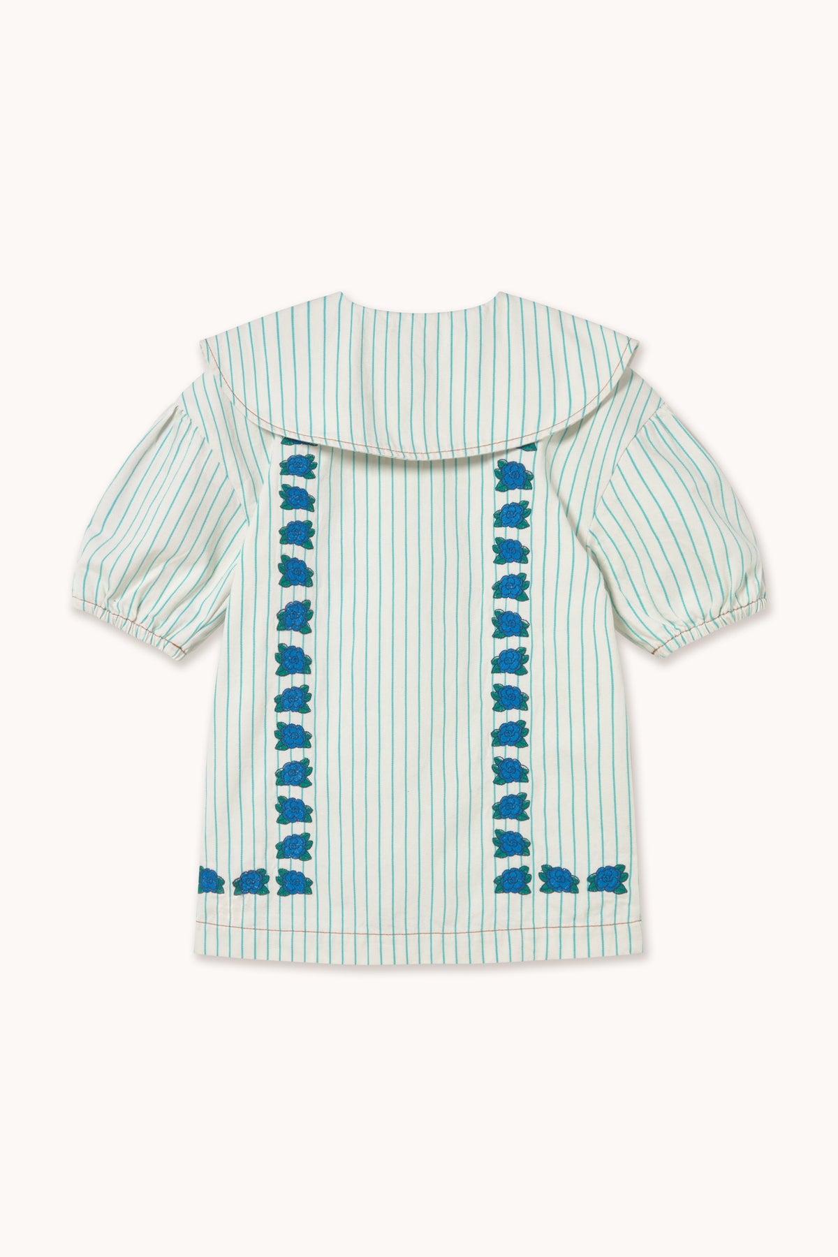 Vestido Mini Blue Flowers