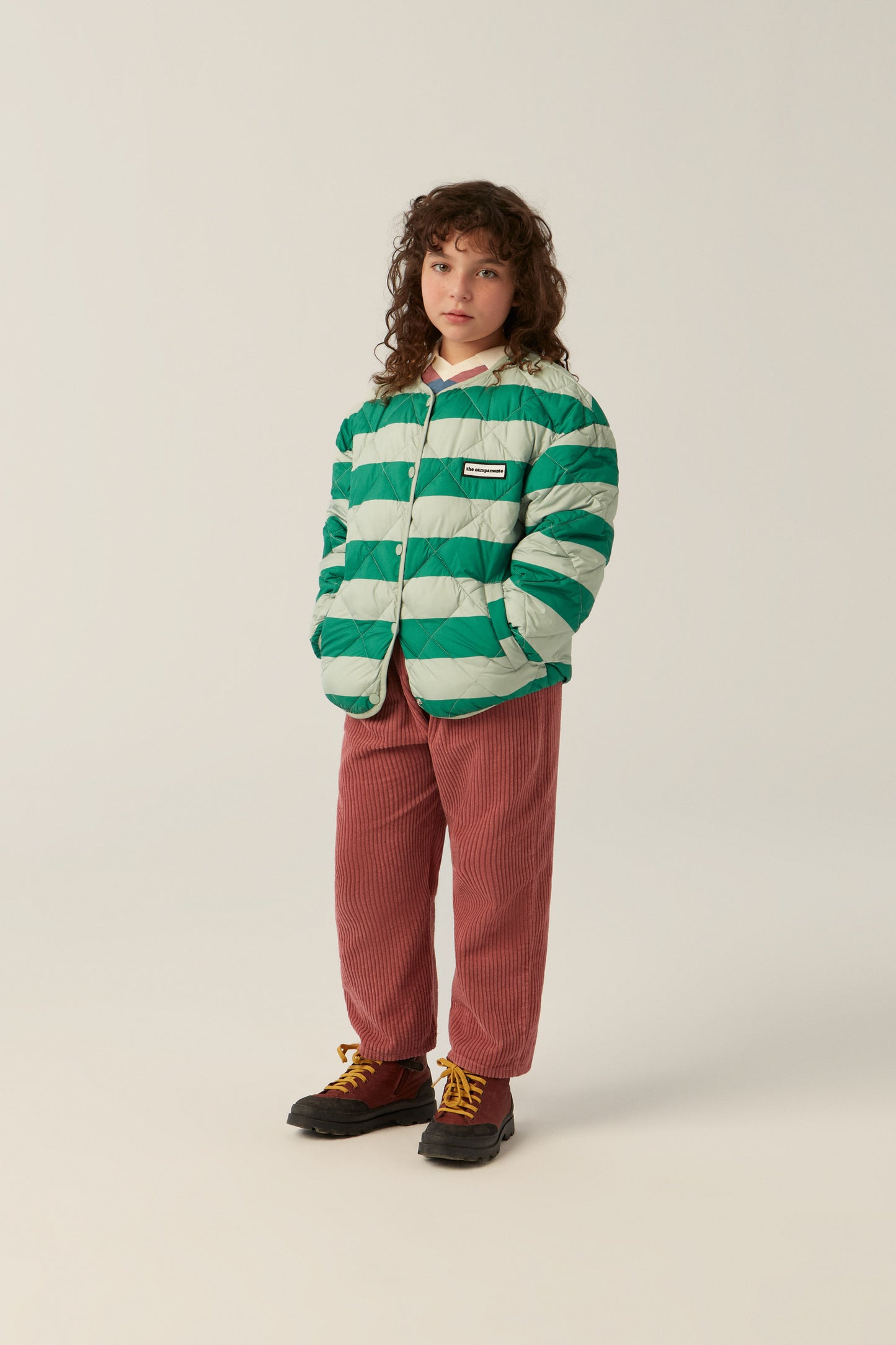 Campera Light Padded Stripes - TALLE 3