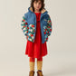 Campera Puffer Multicolor Flowers - TALLE 5
