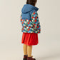 Campera Puffer Multicolor Flowers - TALLE 5
