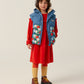 Campera Puffer Multicolor Flowers - TALLE 5
