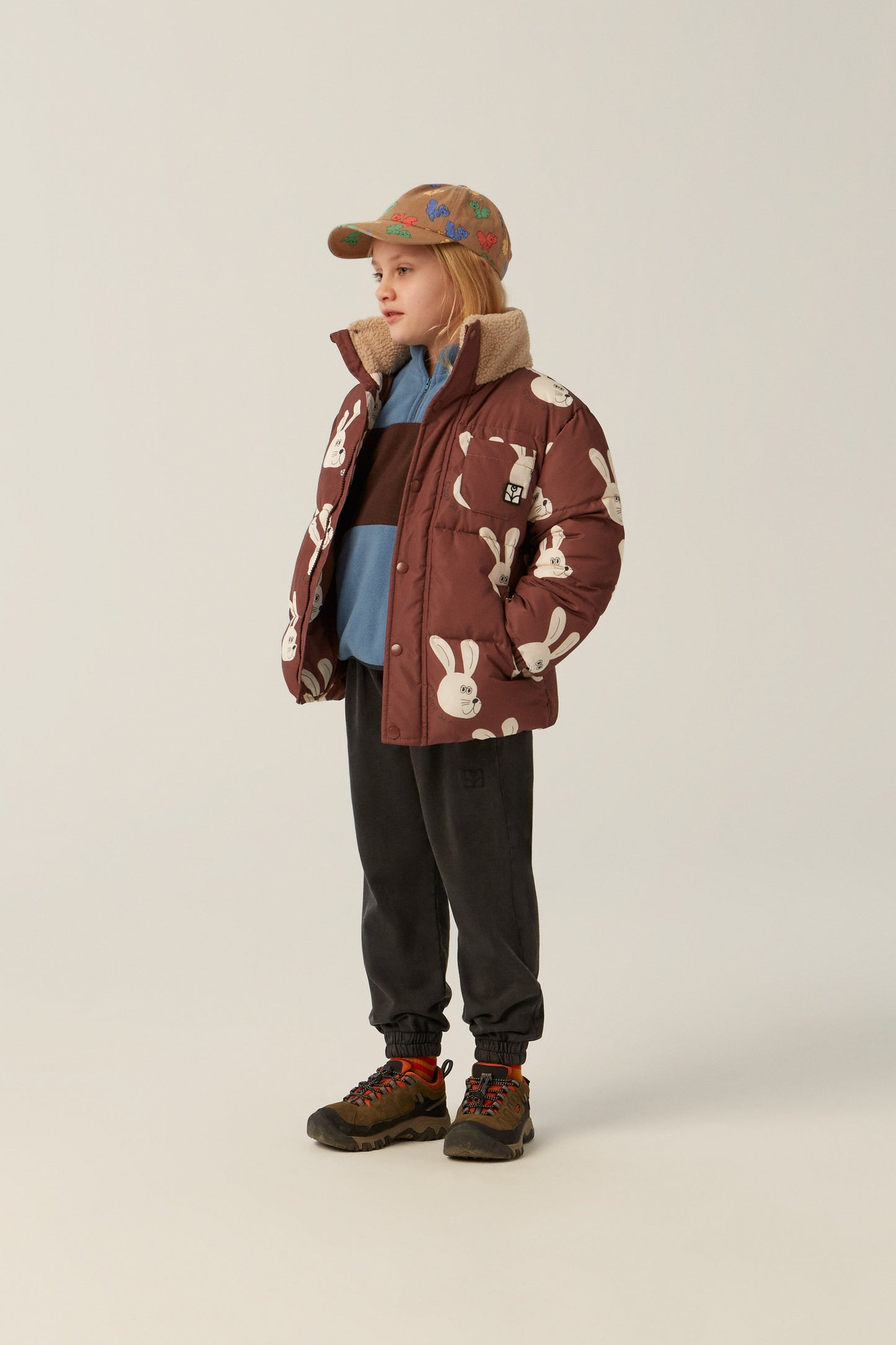 Campera Puffer Brown Rabbits - TALLE 3