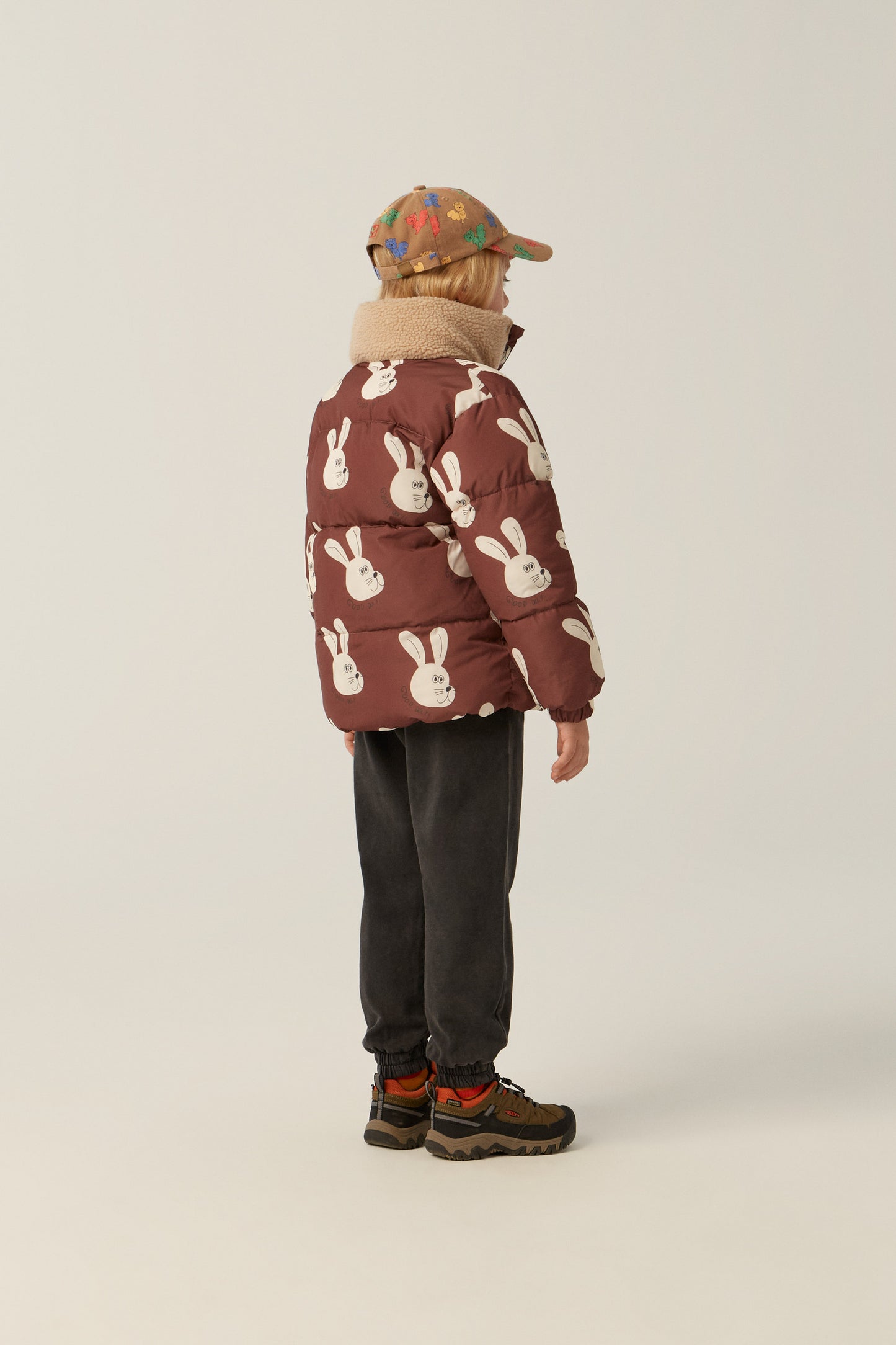Campera Puffer Brown Rabbits - TALLE 3