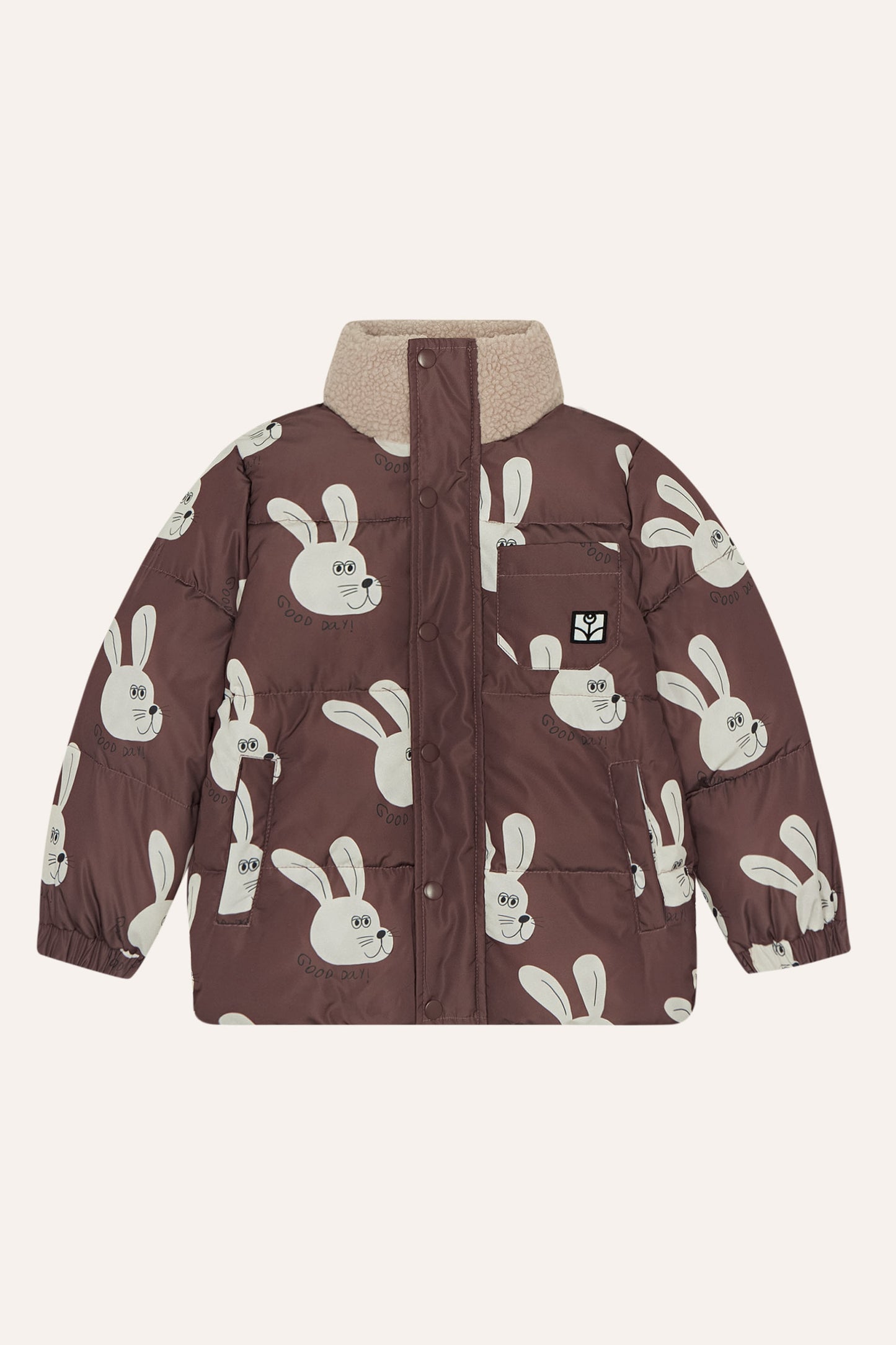 Campera Puffer Brown Rabbits - TALLE 3