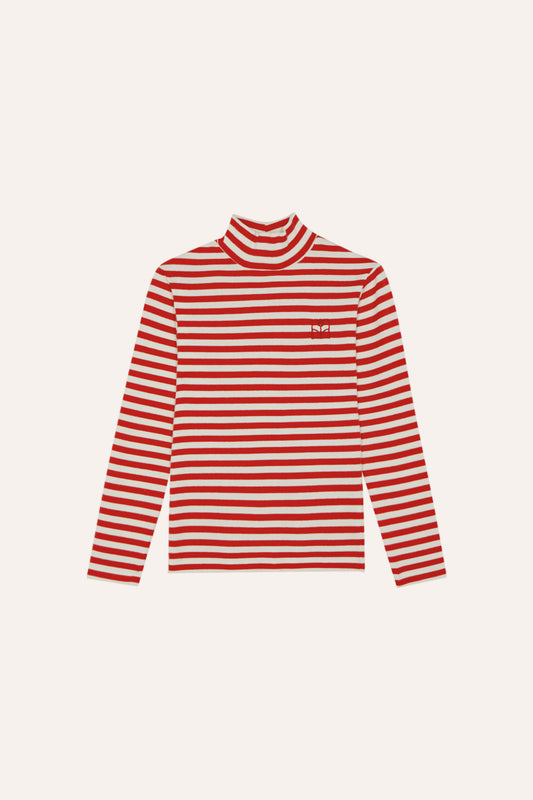 Polera Red Stripes