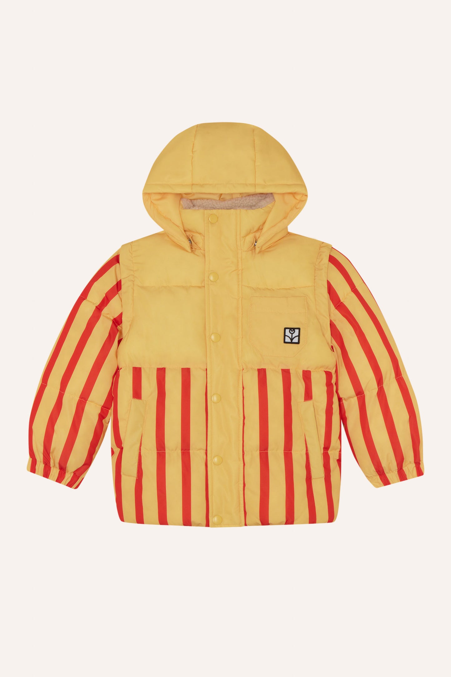 Campera Puffer Red Stripes - TALLE 5