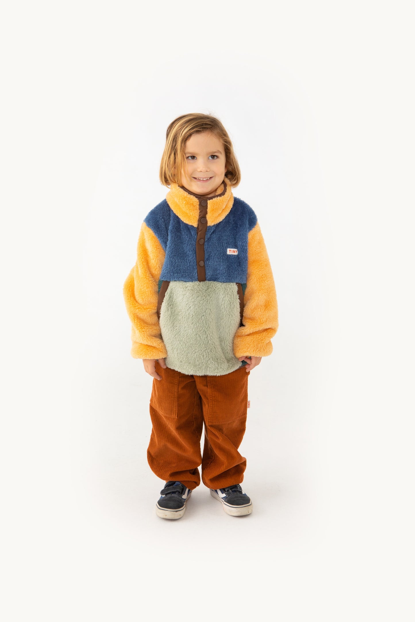 Polar Sherpa cerrado azul y amarillo