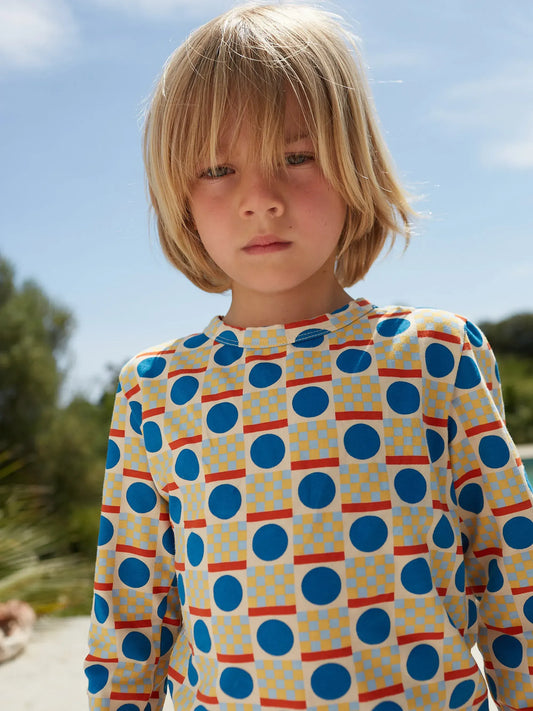 Remera Geometric Scacs all over - TALLE 6