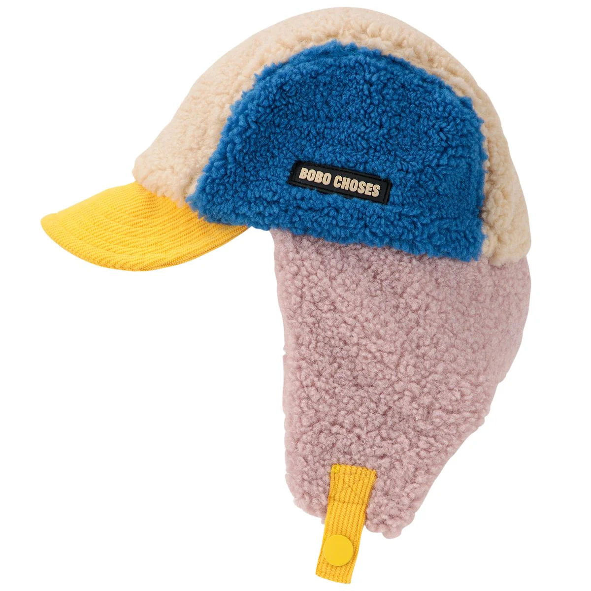 Gorro Chapka Sheepskin Color Block